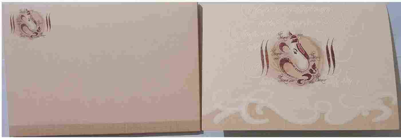 HN9 Box Card — wedding invitation card