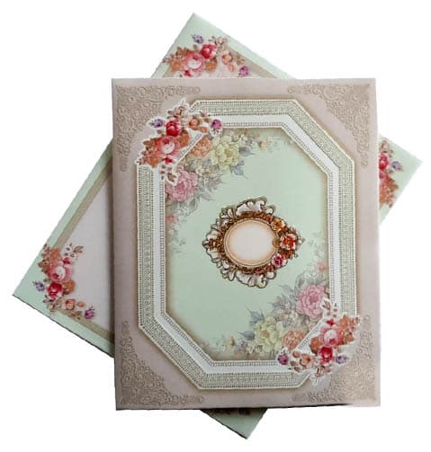IN21 — wedding invitation card