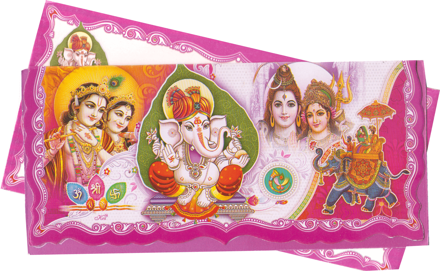 Hindu Cards — front design